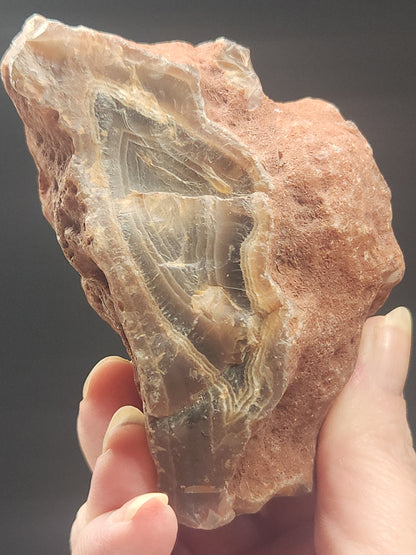 Sashe River Agate Polished One Side SRAZ-006S-304