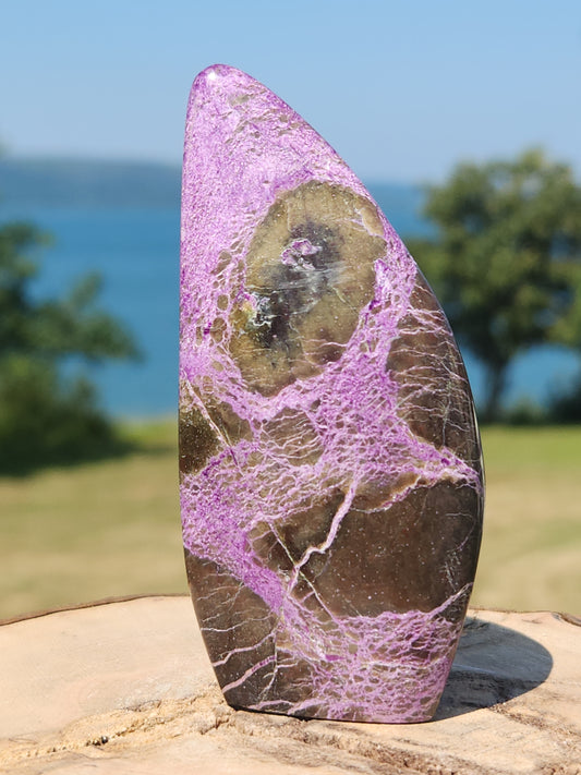 Stichtite and Serpentine Freeform ATLF-005S-108-4