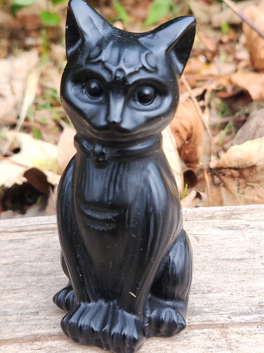 Black Cat Carving