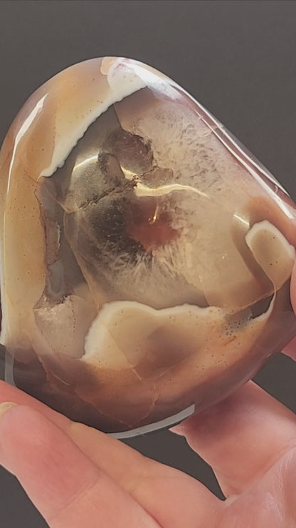 Sashe River Agate Face-Polished 318g