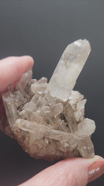Clear Quartz Cluster 105g