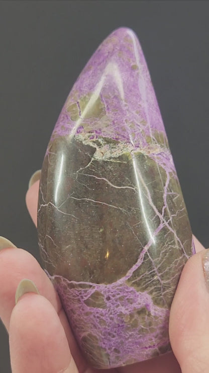 Stichtite and Serpentine Freeform ATLF-005S-108-4