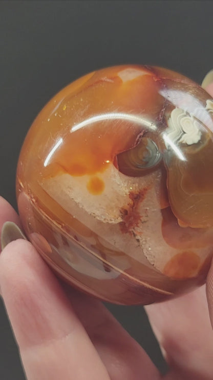 Carnelian Sphere CRS-006S-202-4 *