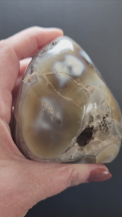 Orca Agate Freeform 455g