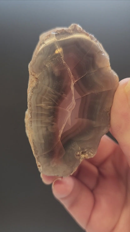 Sashe River Agate Face-Polished 176g